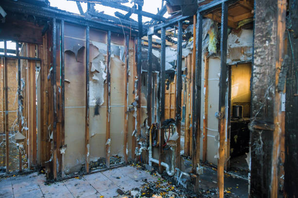Professional Emergency Fire Cleanup technician working in Rockville, MD